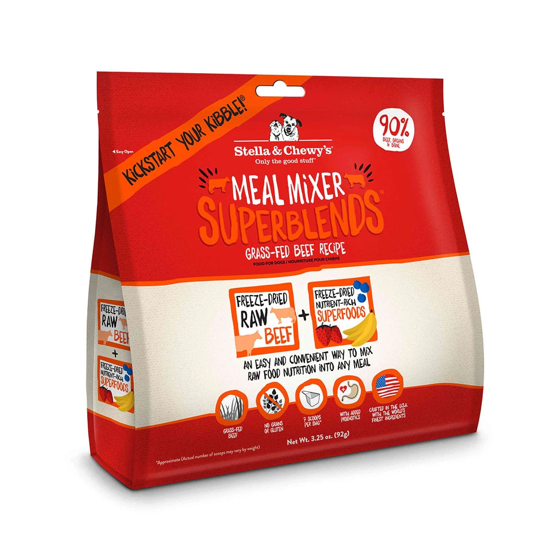 Grass-Fed Beef SuperBlends for Dogs